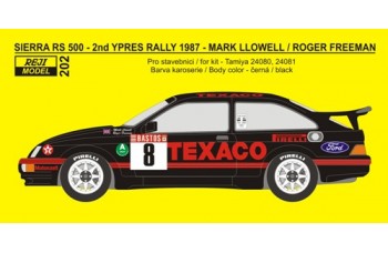 Transkit – Ford Sierra 500RS - 2nd Ypres Rally 1987 - Llowell / Freeman